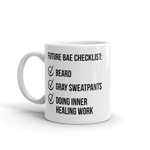 Future Bae Checklist Coffee Mug