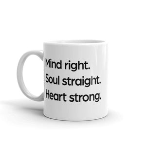 
                
                    Load image into Gallery viewer, Mind Soul Heart Coffee Mug
                
            