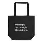 Mind Soul Heart Eco Tote Bag