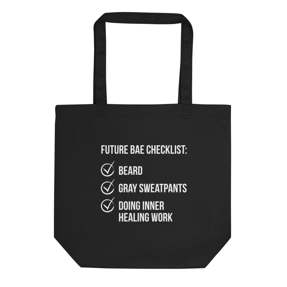 Future Bae Checklist Eco Tote Bag