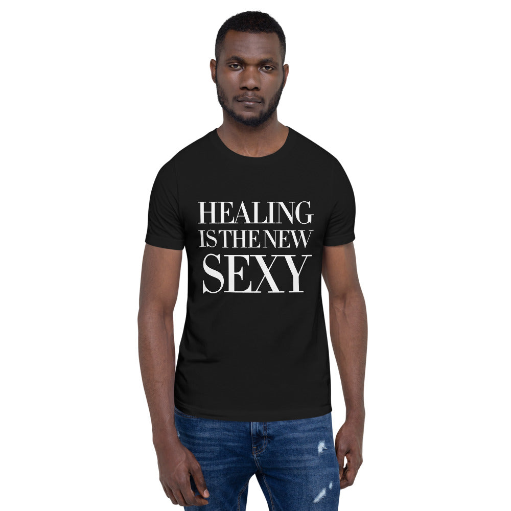 
                
                    Load image into Gallery viewer, Healing Is The New Sexy Unisex T-Shirt
                
            